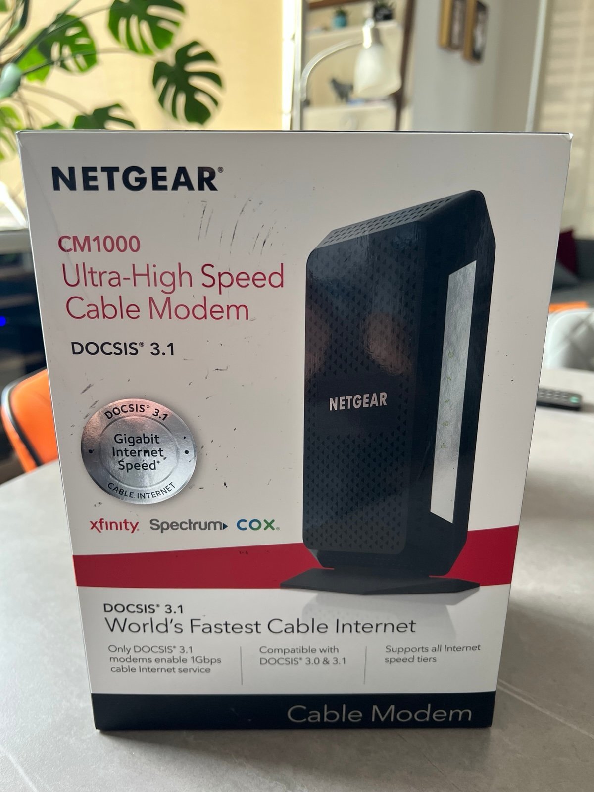 NETGEAR modem DOCSIS 3.1 CM1000