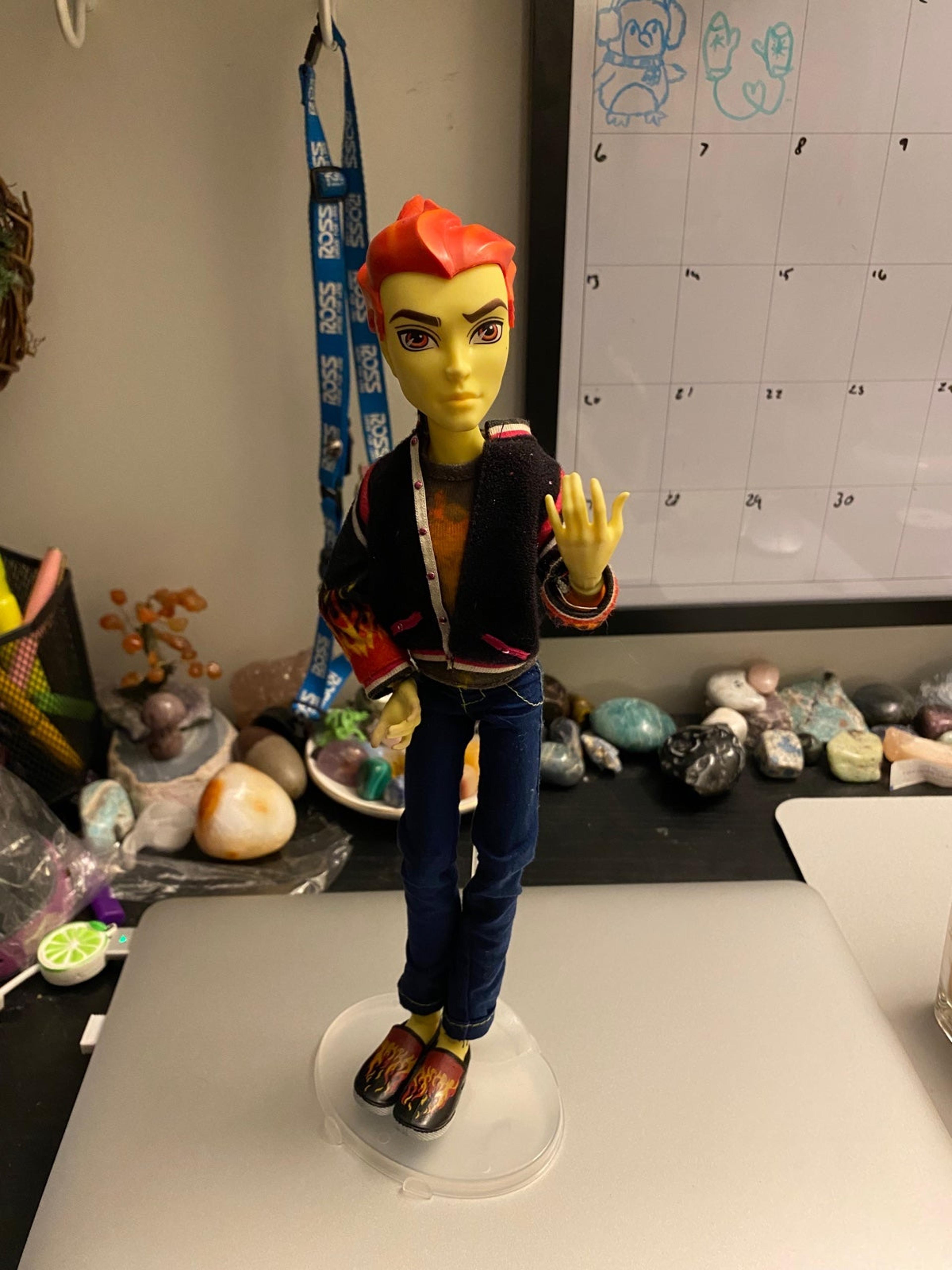 monster high Heath Burns Dolls Mercari
