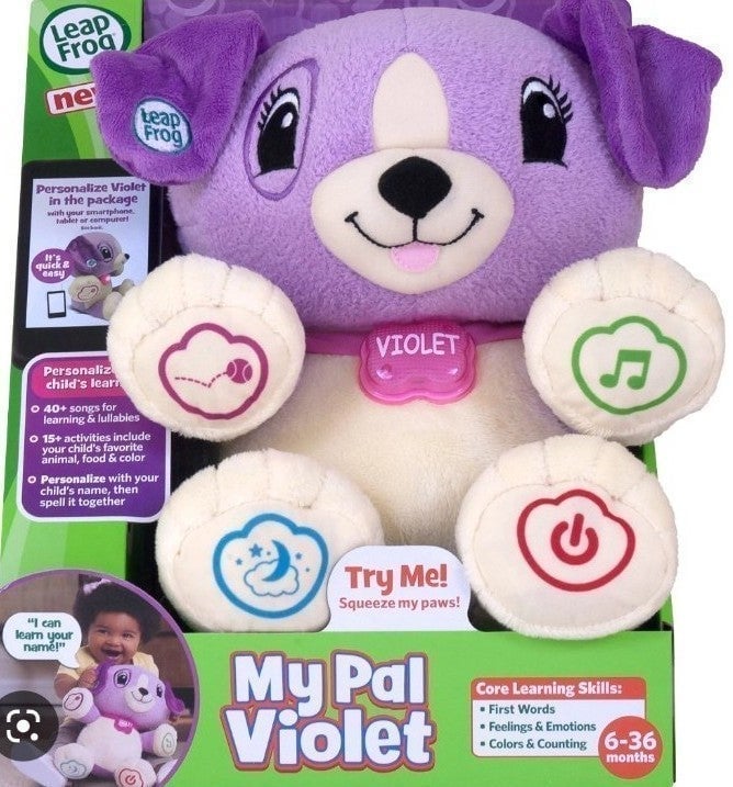 Adorable LeapFrog My Pal Violet Smarty Paws Brand New In Box.