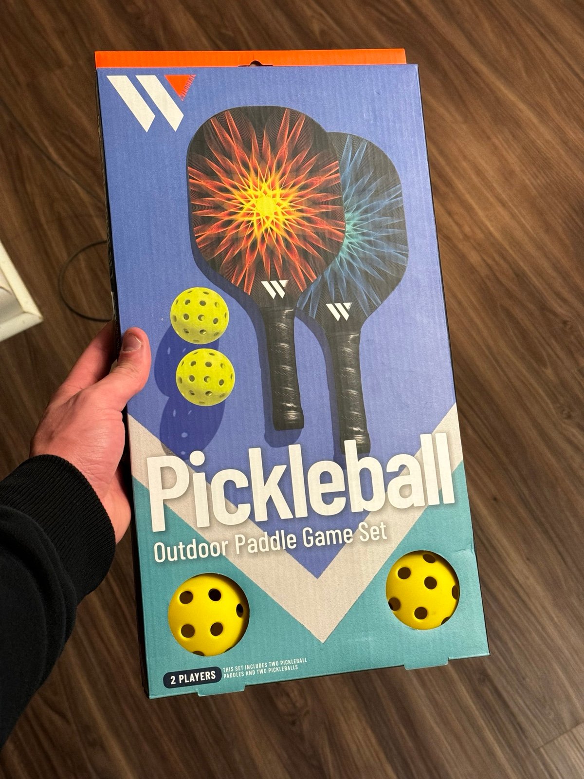 Pickleball Outdoor Paddle Set 2 players