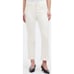Madewell Curvy Kick Out Crop Pure White Trendy Denim Jeans US Women's 27 New