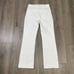 Madewell Curvy Kick Out Crop Pure White Trendy Denim Jeans US Women's 27 New