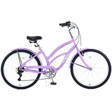 7 Speed Beach Cruiser Bike | 26 Inch | Multiple Colors