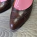 Vintage Ralph Lauren Womens 8.5 Wing Tip Leather Classic Pumps Heels Old Money