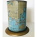 1965 Western Union Time O Rama World Time Zone Perpetual Map Pen Holder Vintage