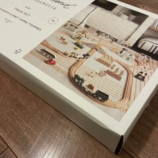 New Wooden Toy Train Track Set from Hearth & Hand with Magnolia