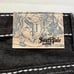 Vintage Y2K Southpole Premium Baggy Denim Shorts Size 40 Black Hip Hop New RARE