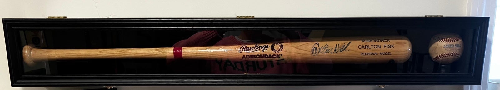 Red Sox Autograph Carlton Fisk Bat