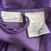 Secret Treasures Peignoir Set Nightgown & Robe Purple Floral Silky Satiny 2XL