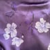 Secret Treasures Peignoir Set Nightgown & Robe Purple Floral Silky Satiny 2XL