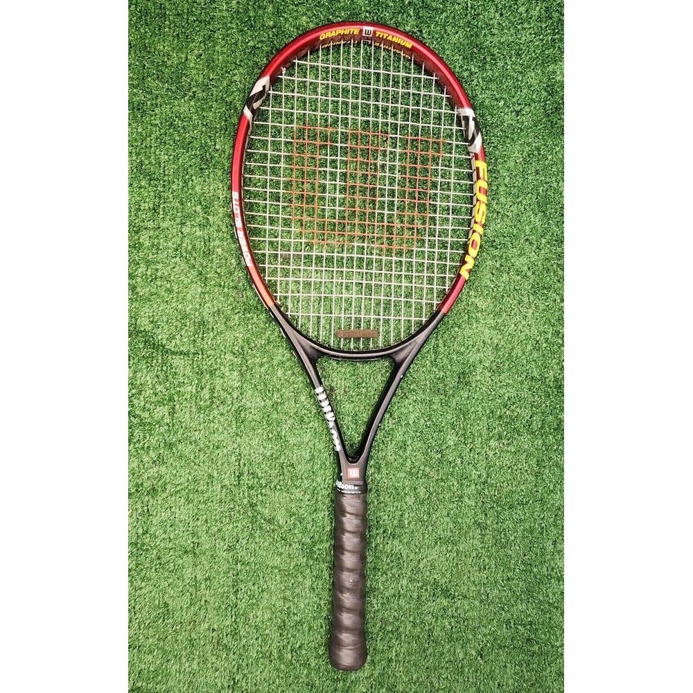 Wilson Fusion Power Slots Graphite Titanium Tennis Racket 4-3/8