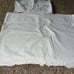 White Imperial Elegance Cotton Curtain Valances w Battenburg Lace