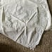 White Imperial Elegance Cotton Curtain Valances w Battenburg Lace