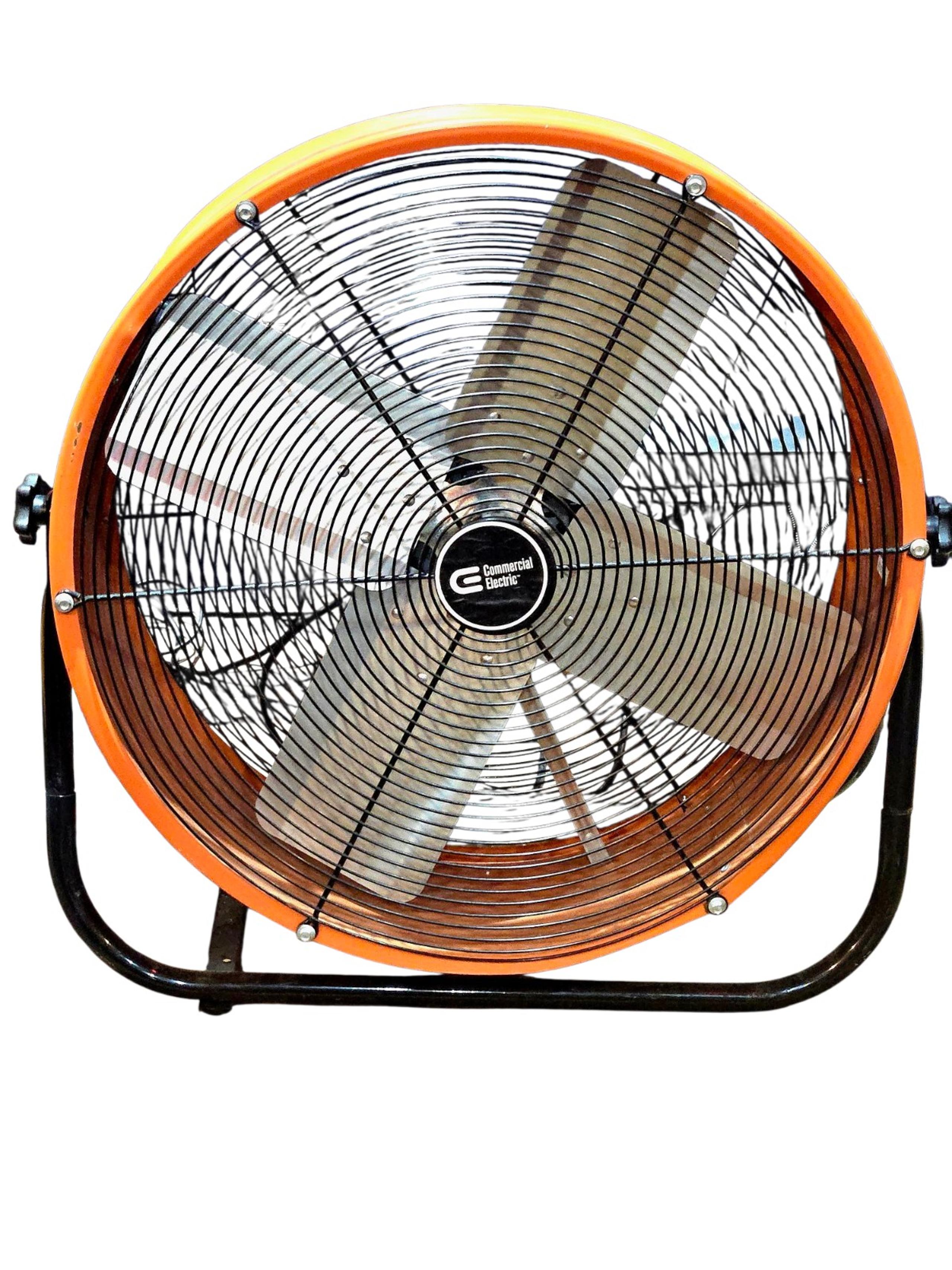 COMMERCIAL ELECTRIC 24" Fan |  heavy-duty 2 speed drum fan