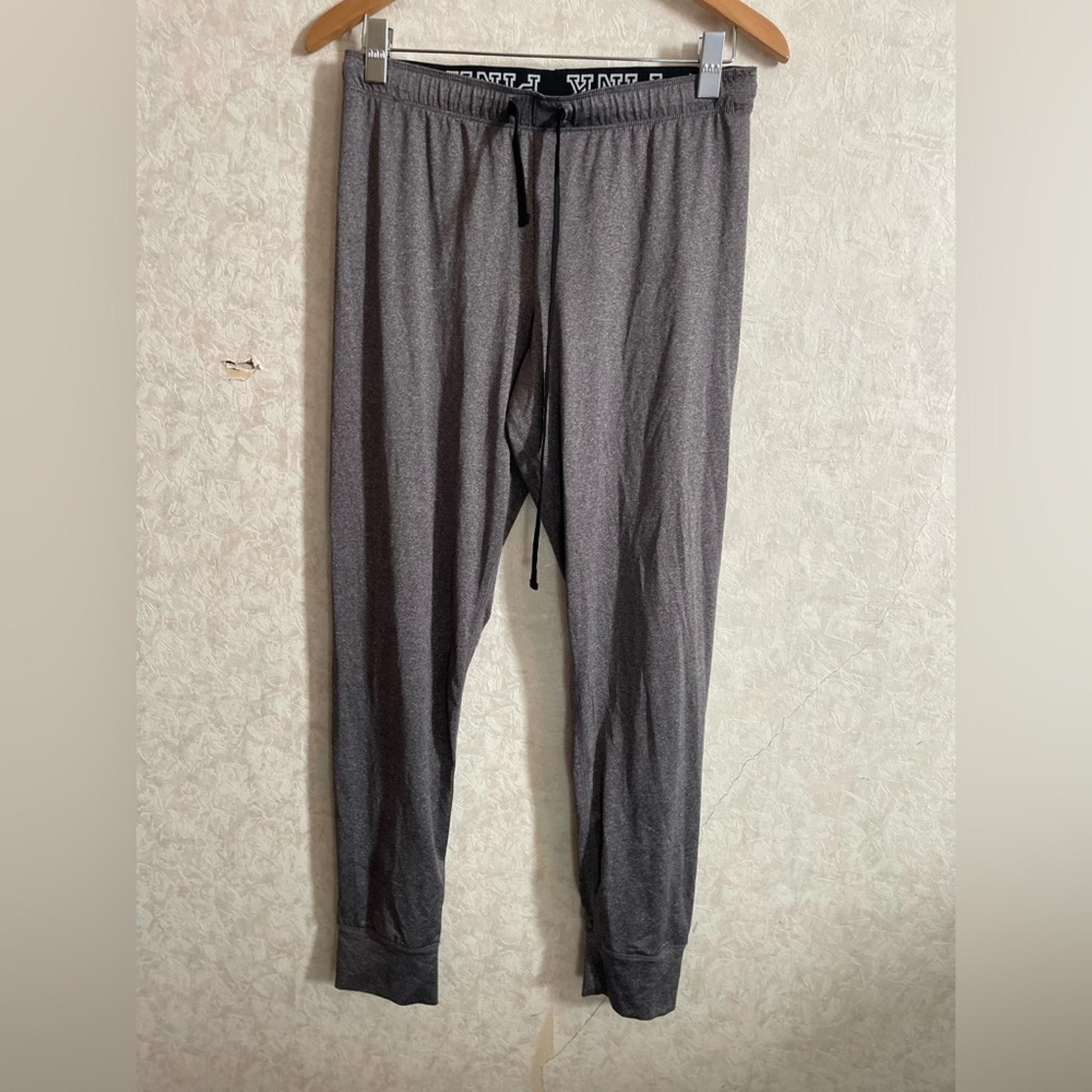 / Pink women's medium gray thin pants - Victoria's Secret
