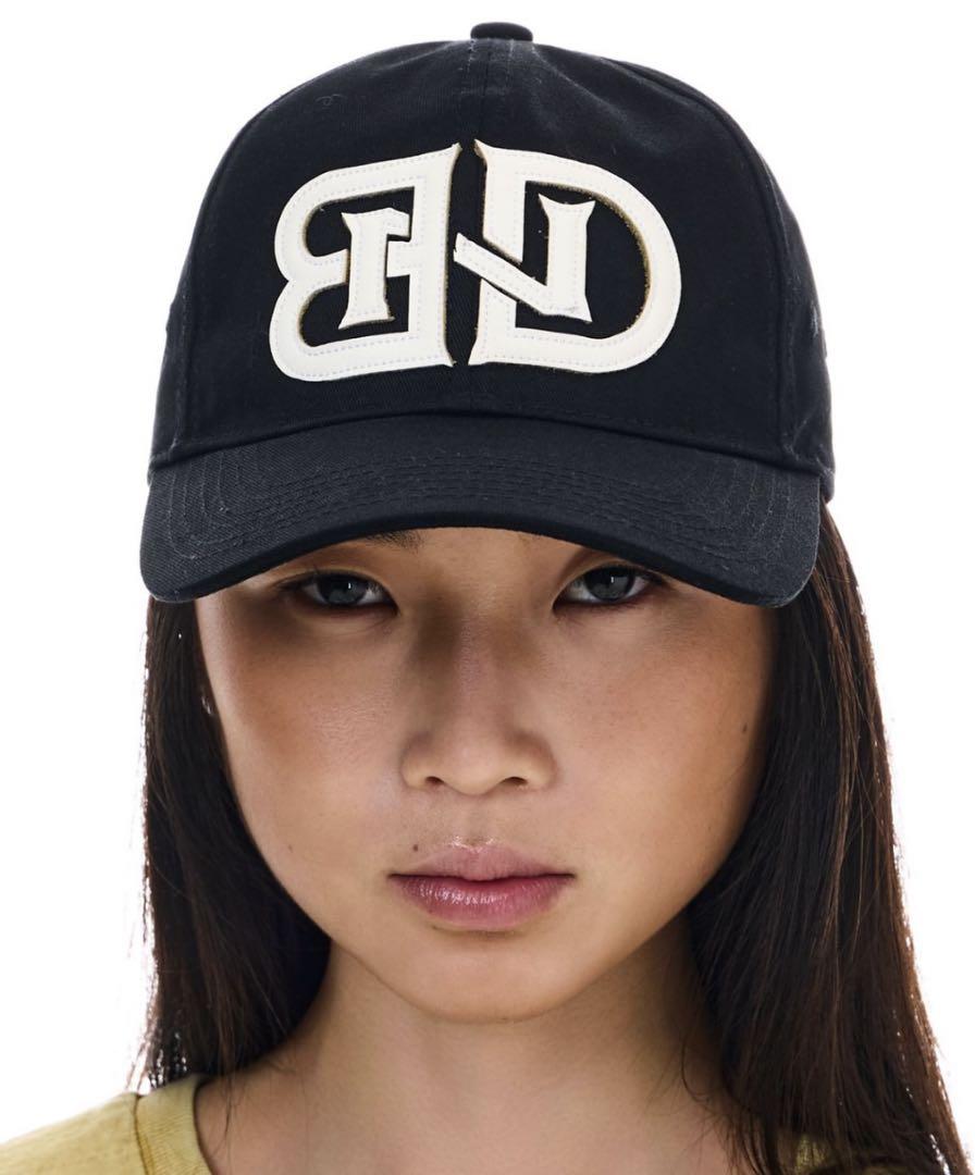 最新最全のをすべて Leather Beeden Logo (Black) Cap Basic 帽子