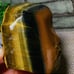 Natural polished healing tiger's-eye raw rock gemstone