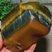 Natural polished healing tiger's-eye raw rock gemstone