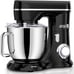 Electric Stand Mixer, 5Quarts, Dough Hook, Flat Beater, Wire Whisk Attachments,