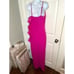 ONE33 Social The Mercer Pink Adjustable Spaghetti Strapless Gown Hot Pink 6 NWT