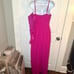 ONE33 Social The Mercer Pink Adjustable Spaghetti Strapless Gown Hot Pink 6 NWT
