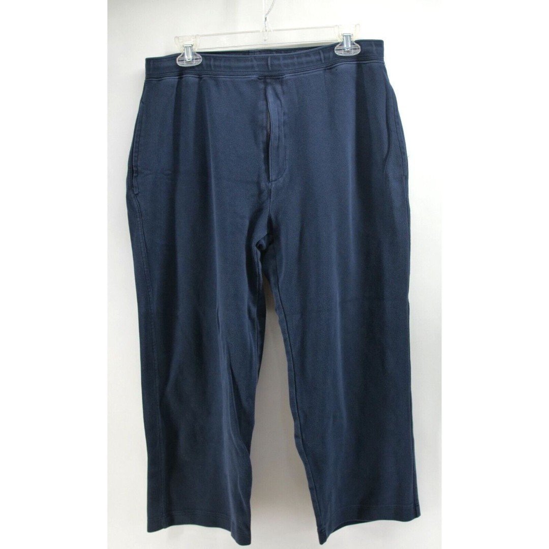 Paul stuart Sweatpants medium Blue Pima cotton