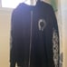 large chrome hearts zip up