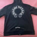 large chrome hearts zip up