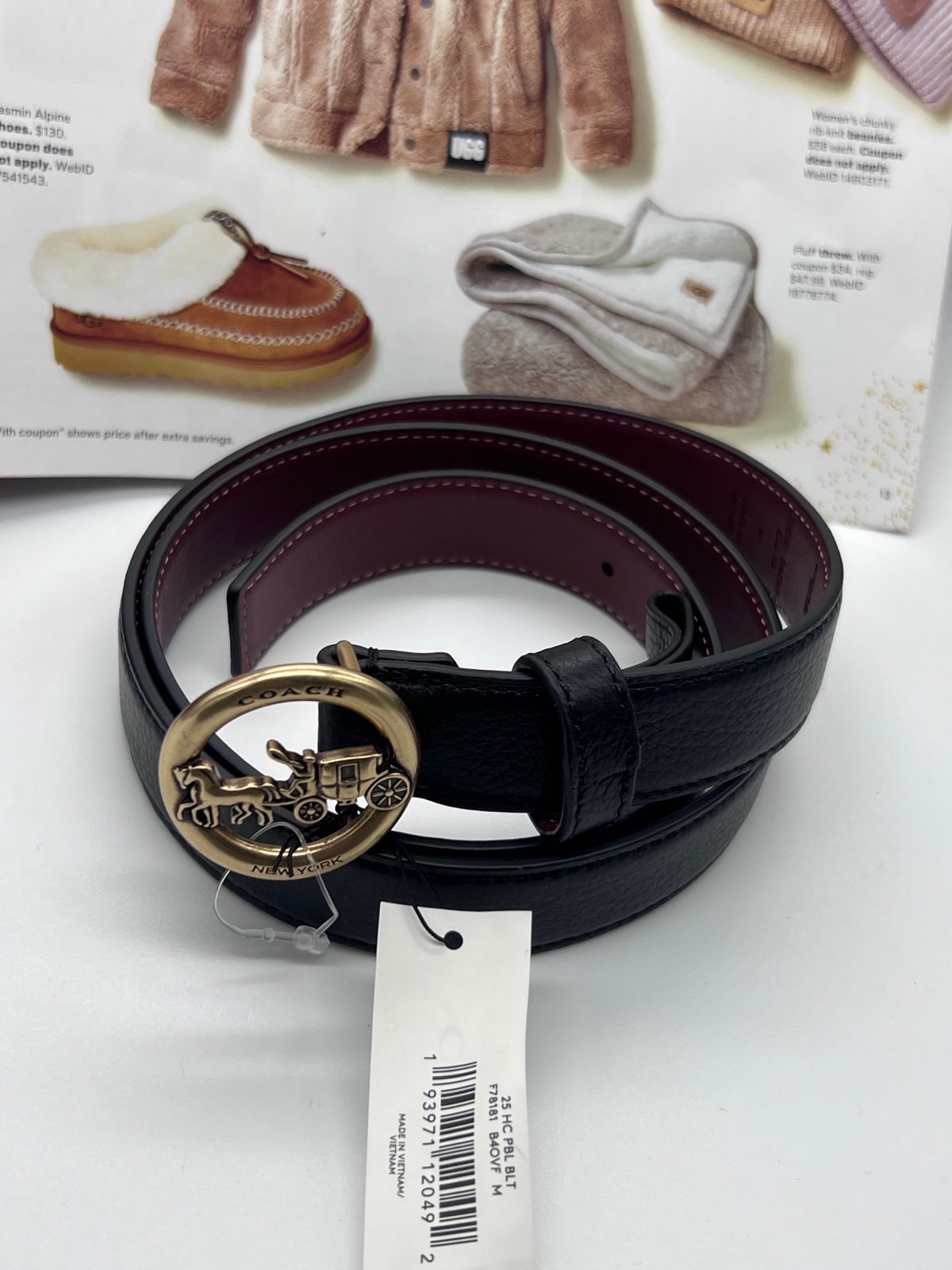 Leather Belt medium-sized