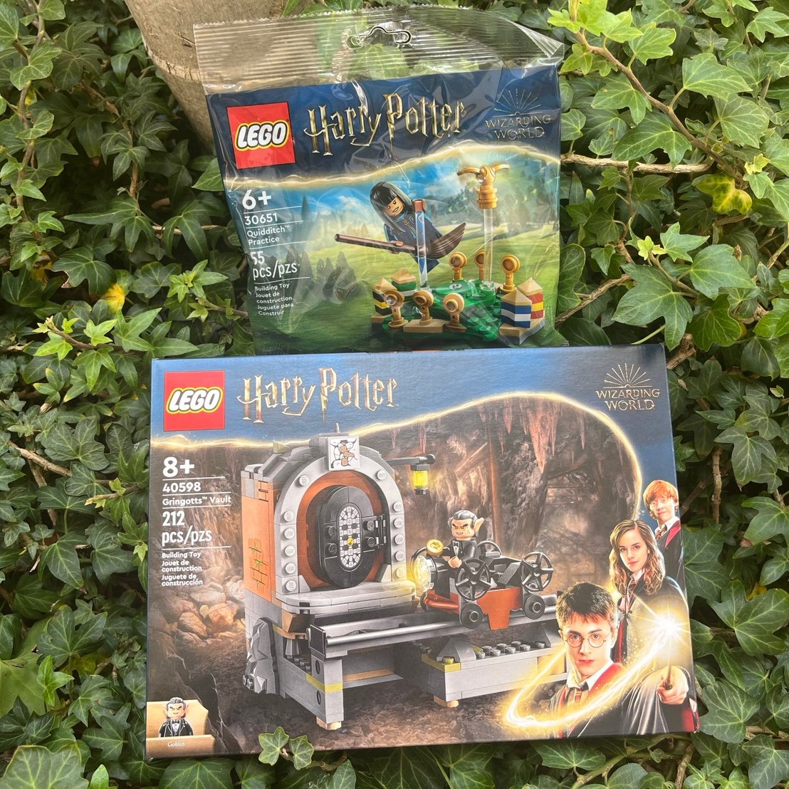 Lego 40598 Gringotts Vault and 30651 Quidditch NIB