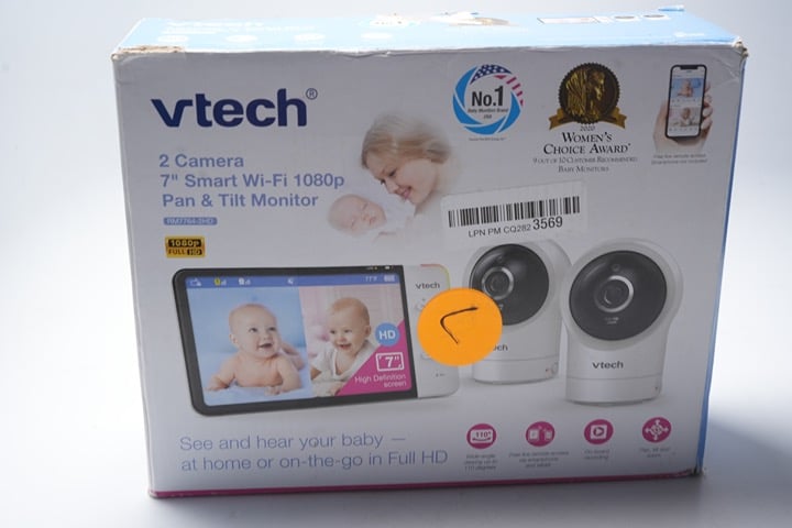 VTech RM7764-2HD 7 HD Video Baby Monitor with 2 Wi-Fi Cameras