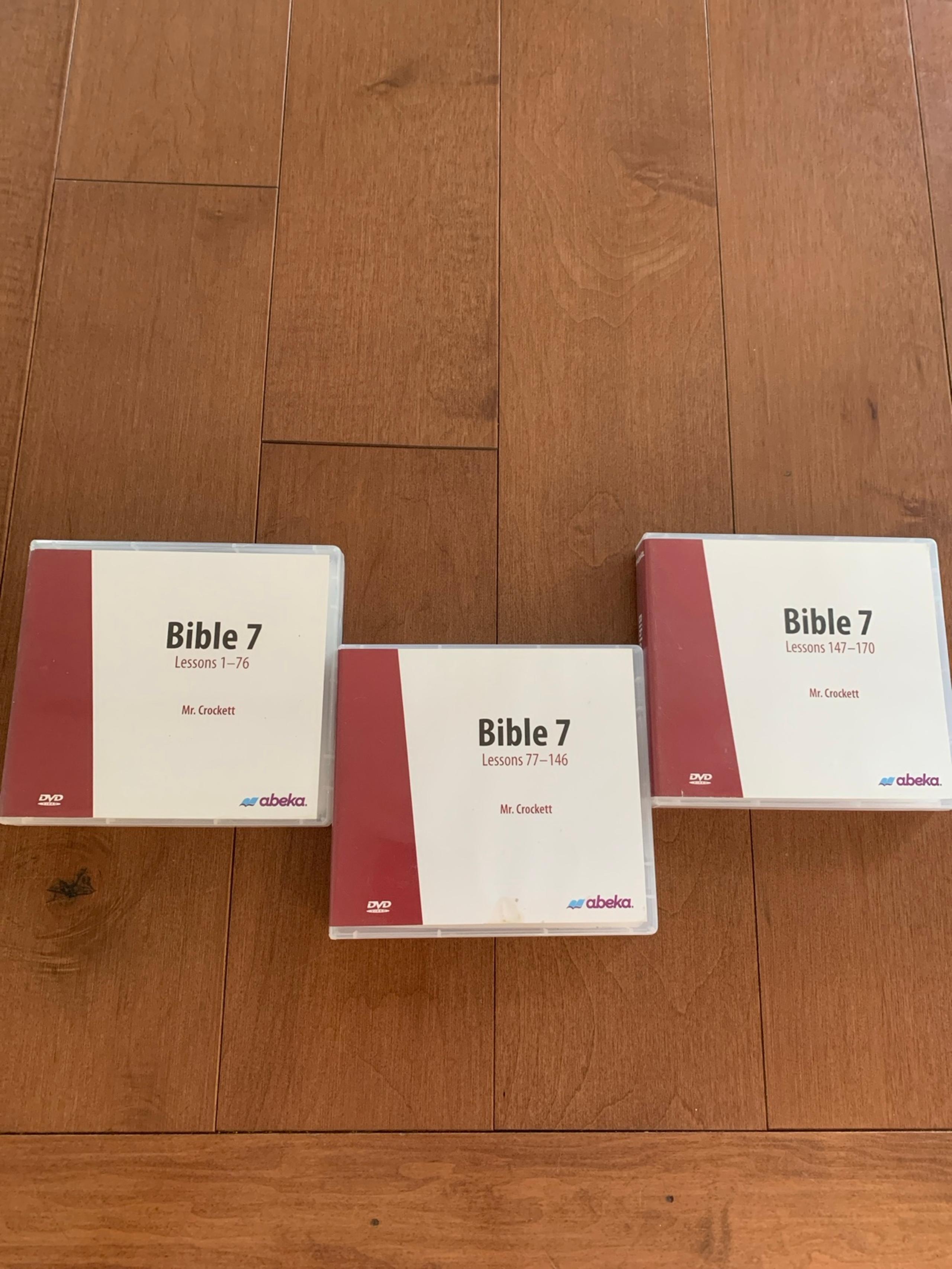 Abeka Bible 7 DVDs