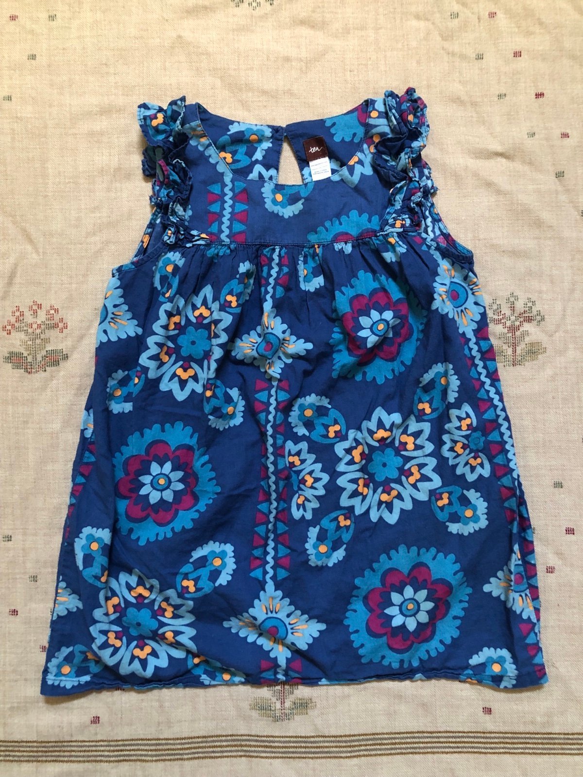 Tea Collection South Africa Limpopo Bandana Ruffle Tunic