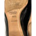 Prada Calzature vintage Black Patent Leather Buffalo city low heels Size 36 1/2