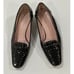 Prada Calzature vintage Black Patent Leather Buffalo city low heels Size 36 1/2