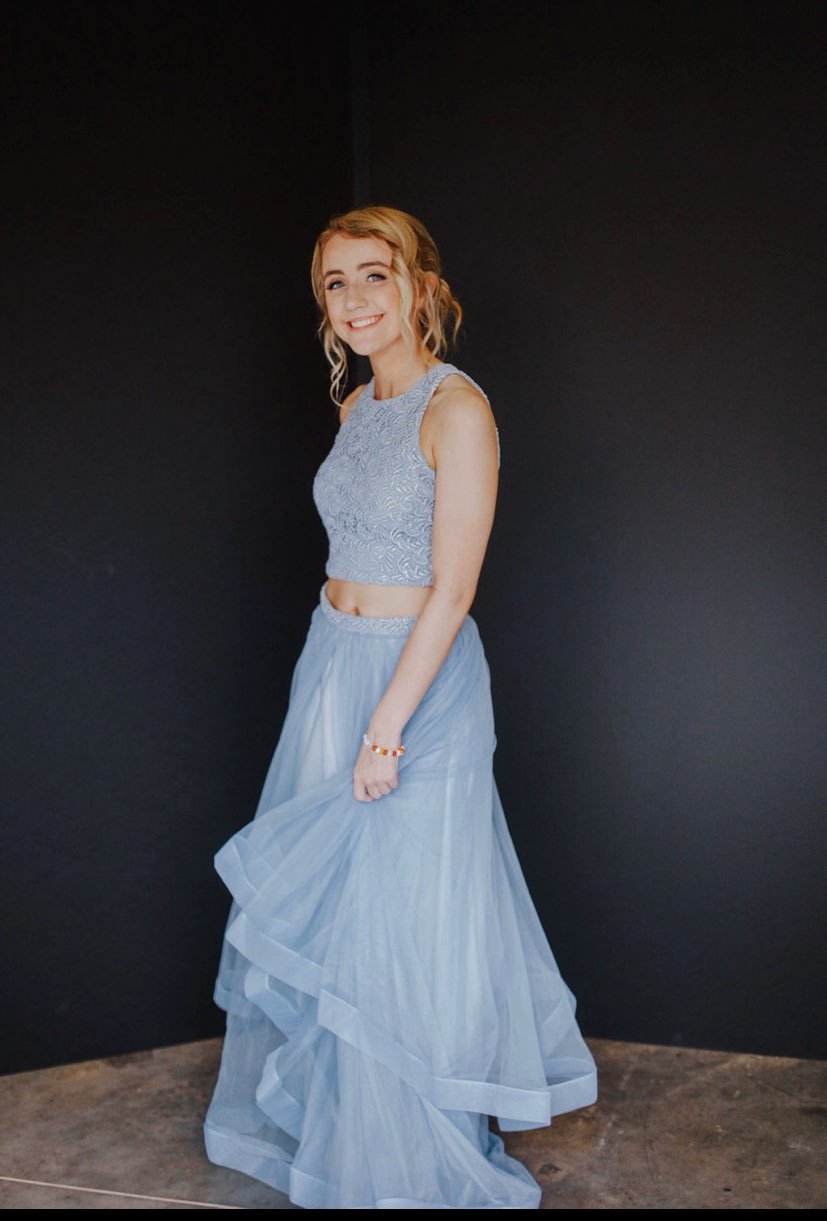 Light Blue Prom Dress