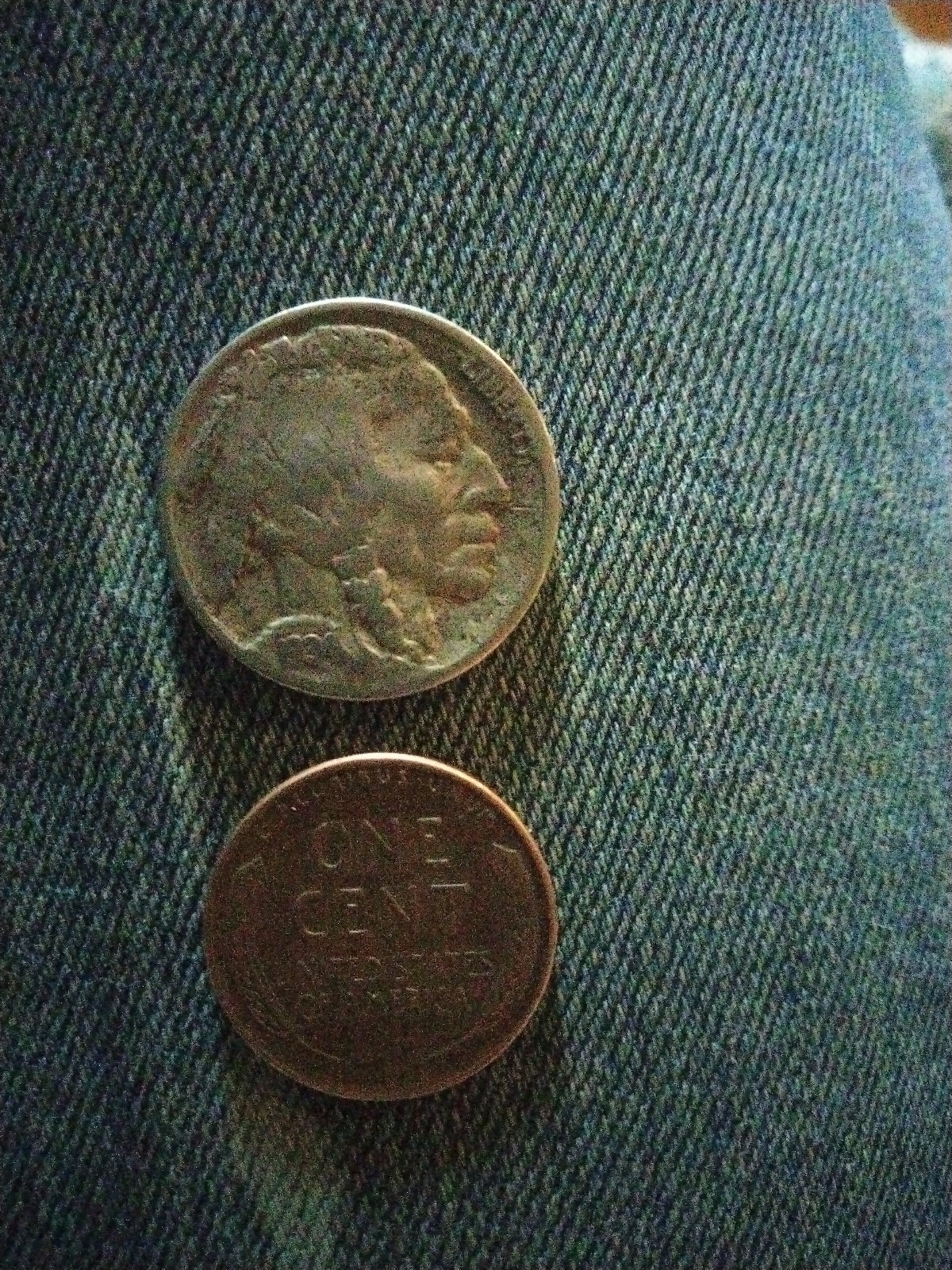 1934 Indiana head buffalo nickels