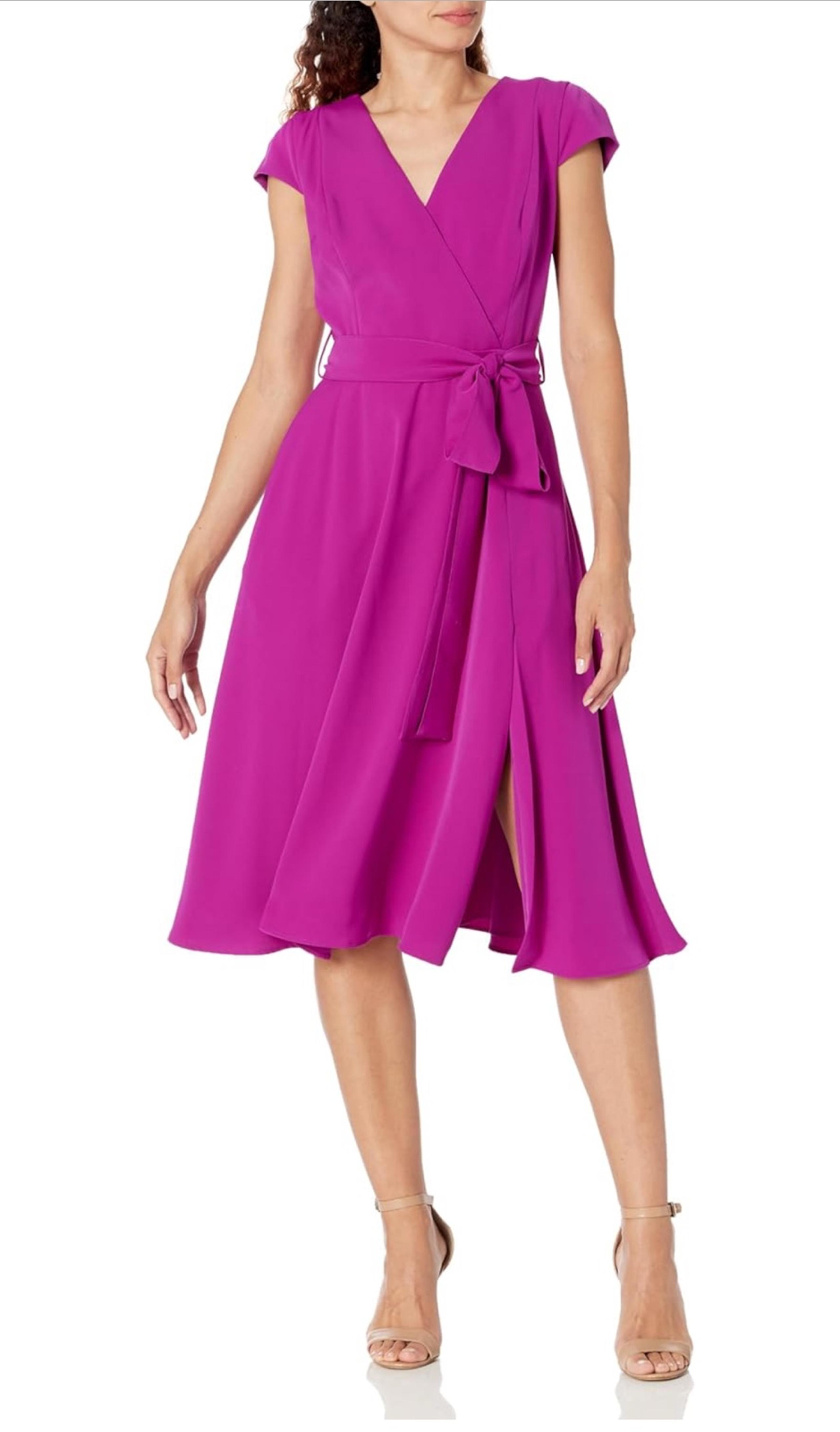 NEW Black Halo Women's Pandora Midi Dress Size 8