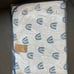 Sapphire rainbow toddler blanket