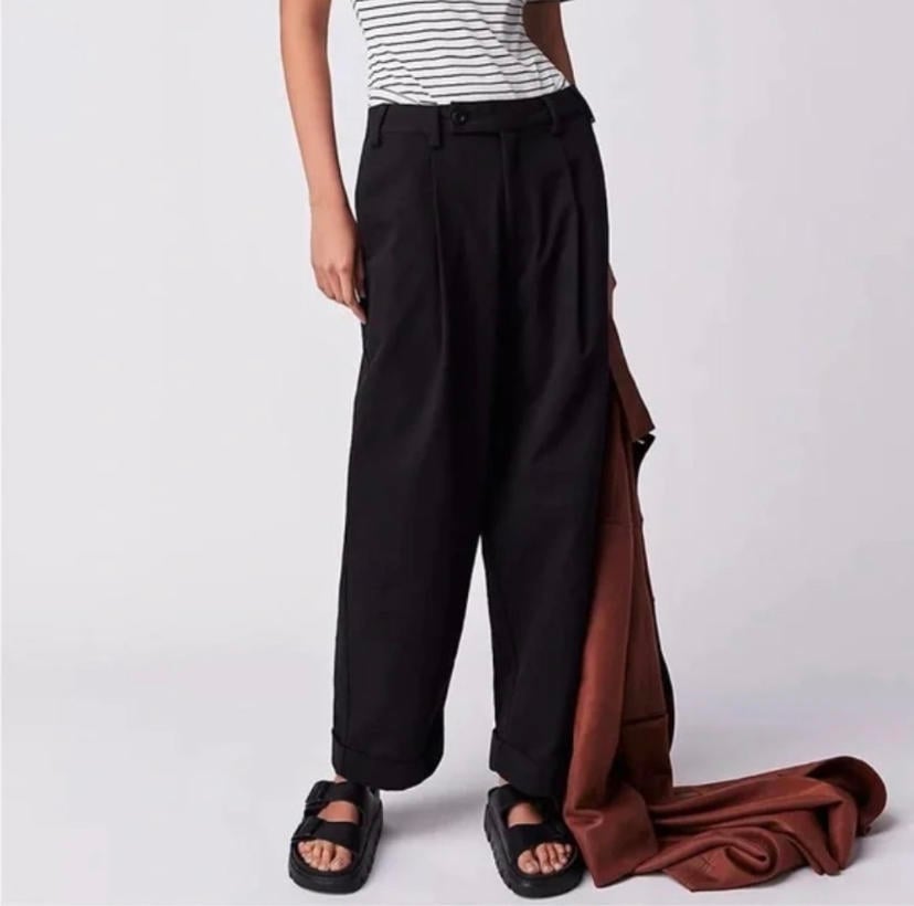Free People - Needed Breaking Wide-leg Trousers, size 4