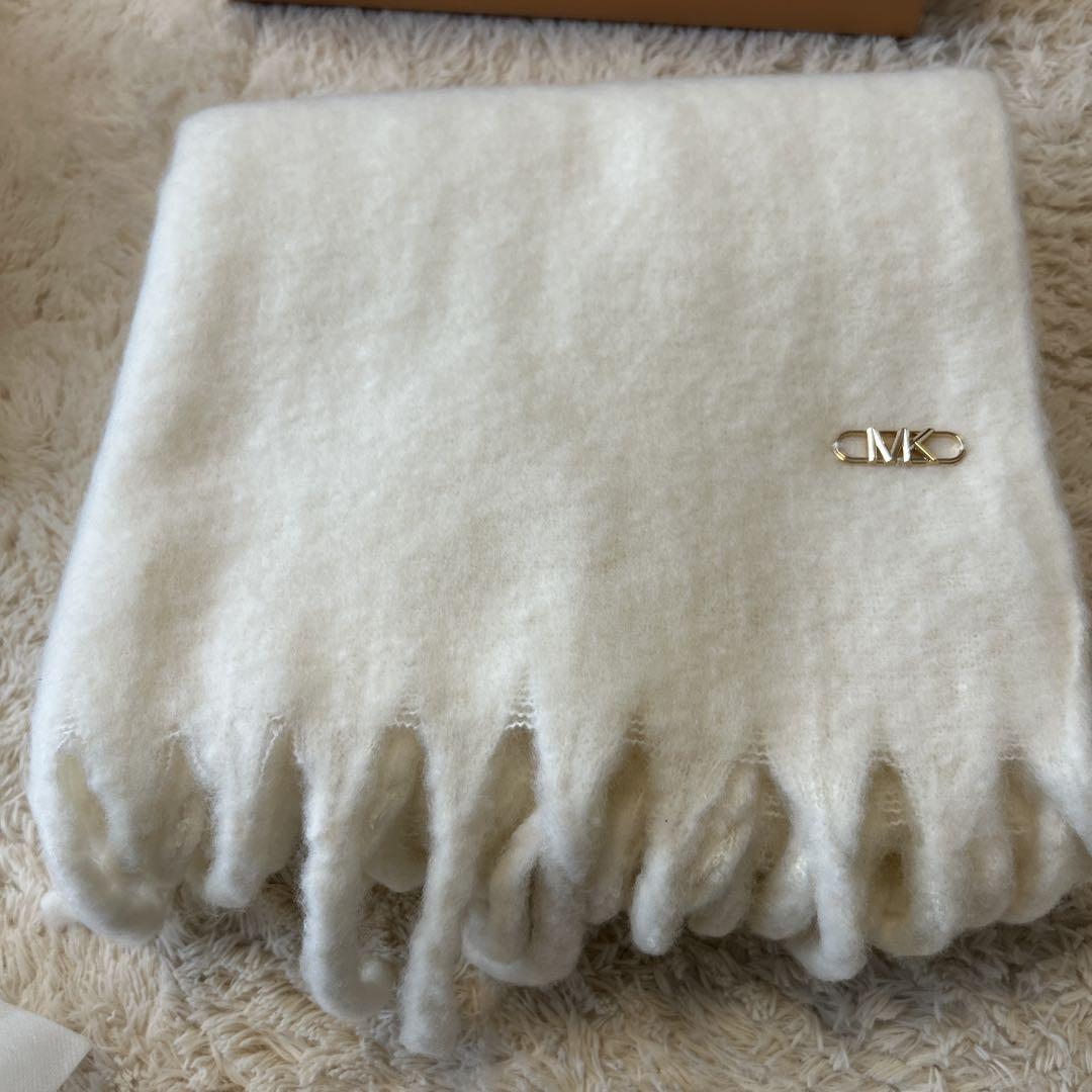 MICHAEL KORS fringed scarf - detail