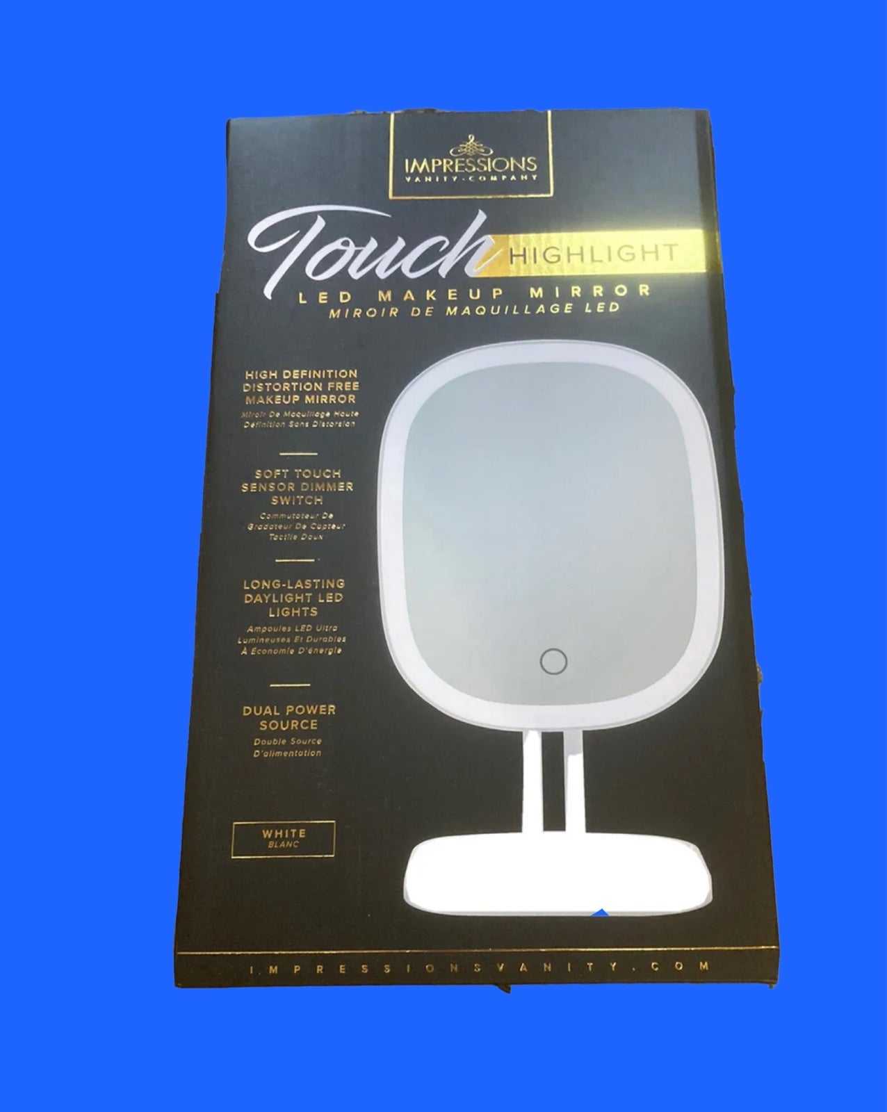 IMPRESSIONS VANITY LED Vanity Mirror New In Box