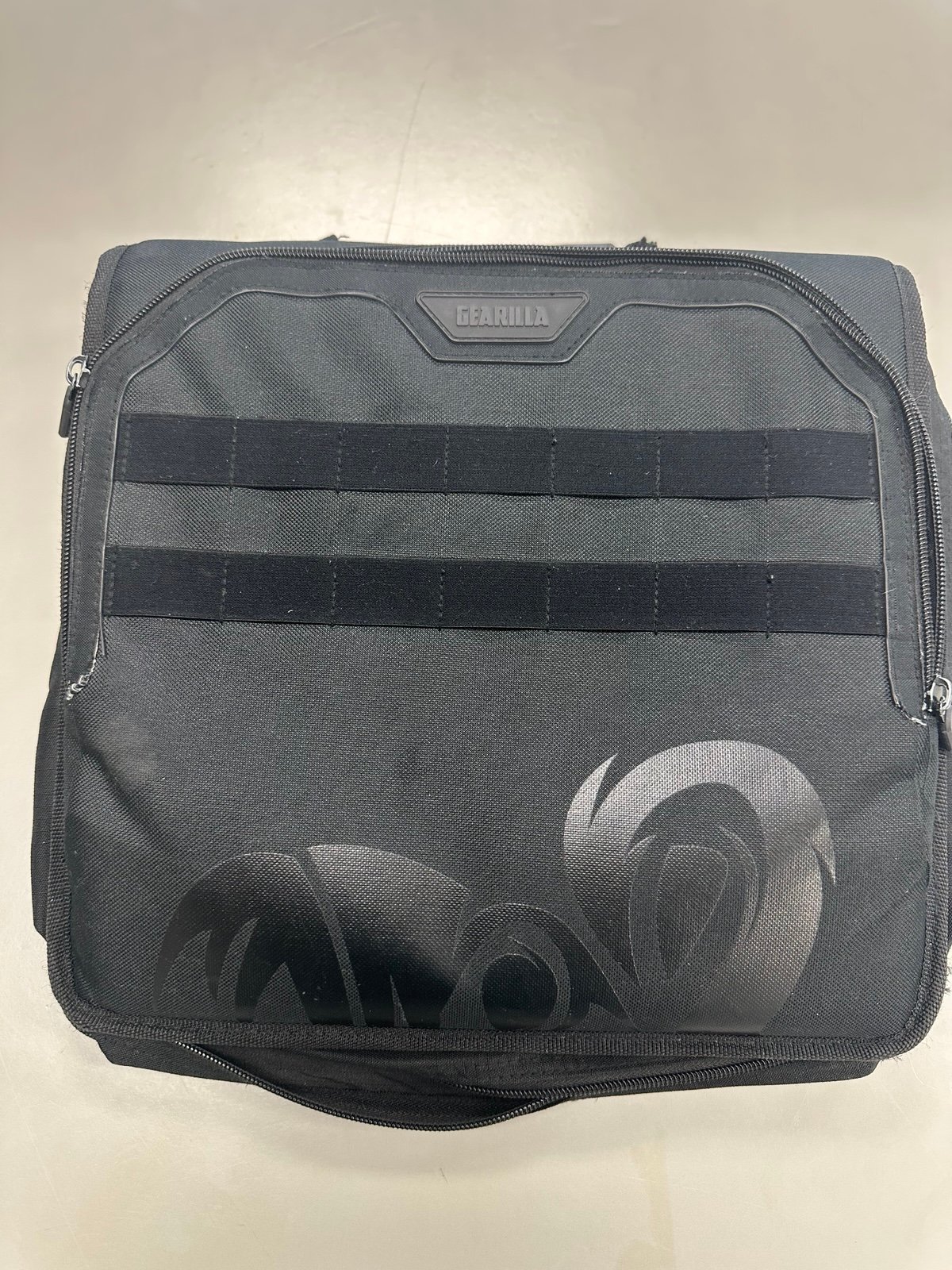 Gearilla Large 3 Ring Binder with Zipper - 3 Blacked Out, O-Ring, Ultra Rugged