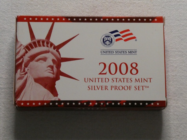 2008 U.S Mint Silver Proof Set with COA