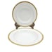 Set 2x Charter Club Grand Buffet Gold Rimmed Soup Bowl Fine China Replacement 9