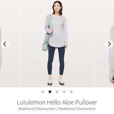 Lululemon hello aloe tunic sweater