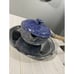 Boundary Waters - Cast Iron Blue Speckle Enamel 2 qt. Pot - Wooden Handle & Lid