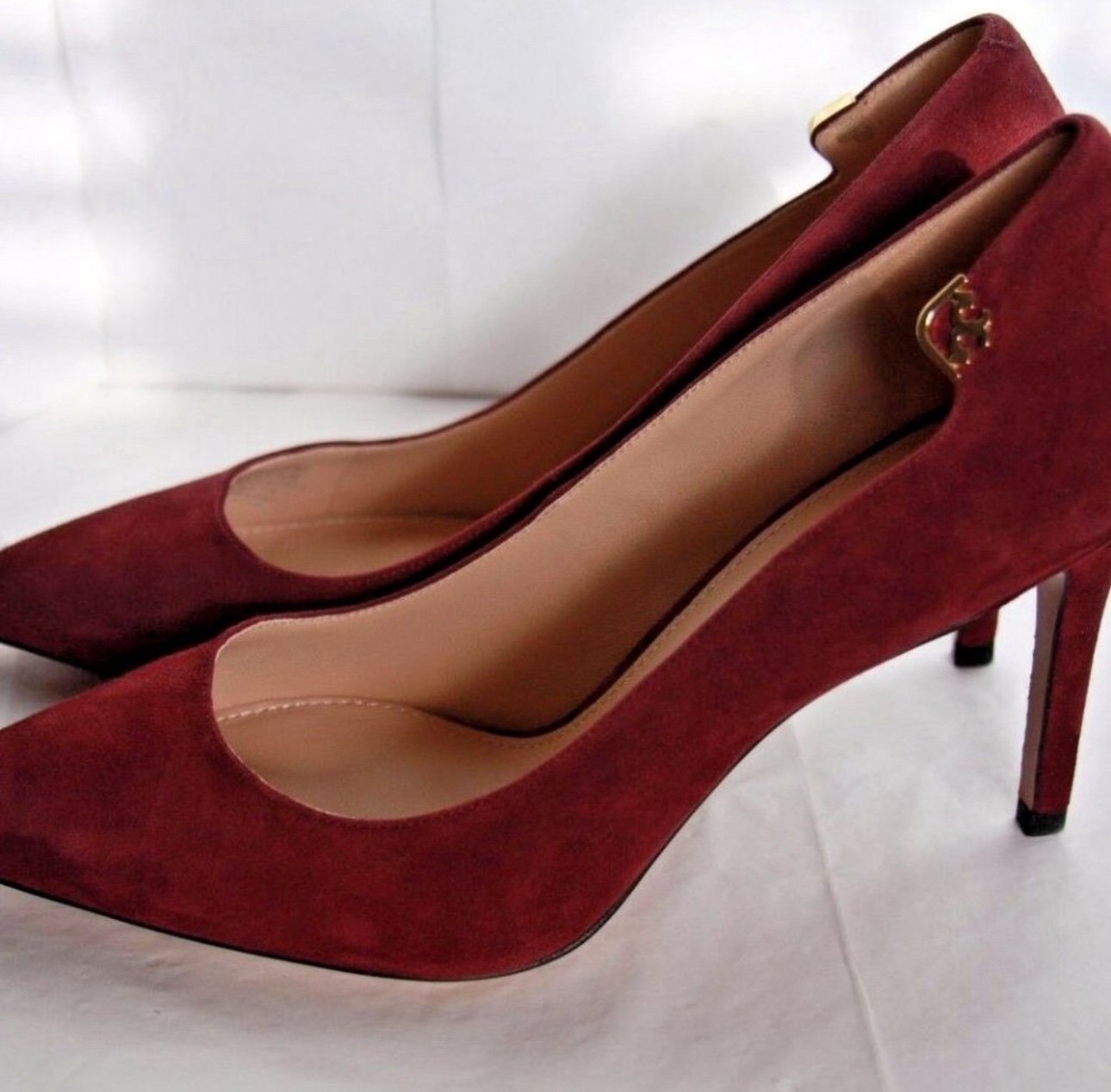 Tory Burch Elizabeth 85mm Pump - Royal Suede - Port