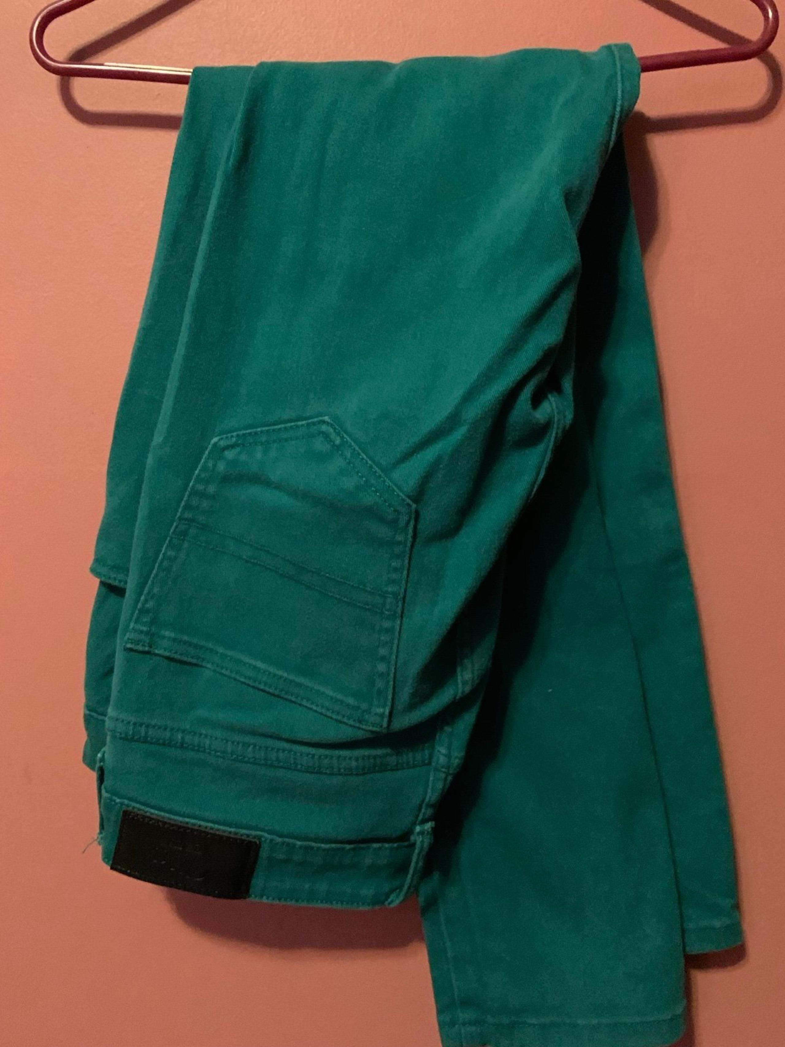 Green Alta Denim Jeans 32