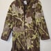Vtg 90s Victor Costa Med. Coat & Sz4 Pant Sz4 Women's Brown Floral Embroidered